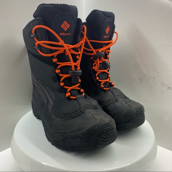 Columbia 200 Grams Size 4 US Womens Snow Boots Black Waterproof - Picture 2 of 12
